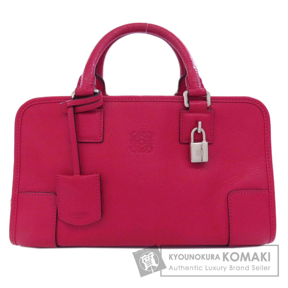Loewe Amazona Anagram Embossed 2way handbag Calfskin Leather